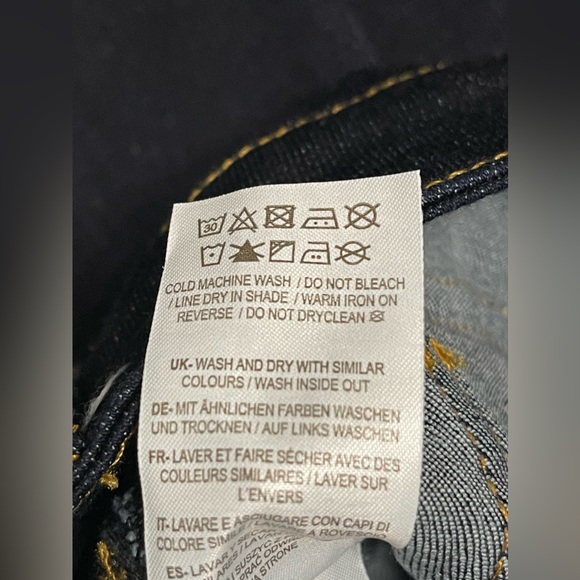 Boden Dark Denim High-Waist Flare Jeans Size 4P - Picture 10 of 10